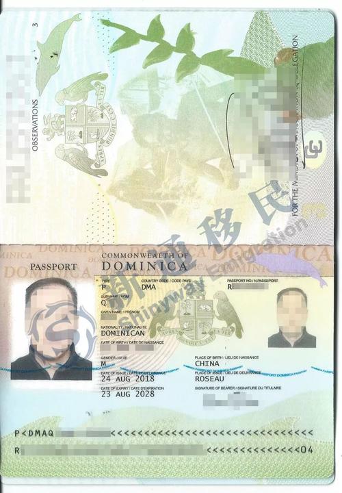 多米尼克护照移民